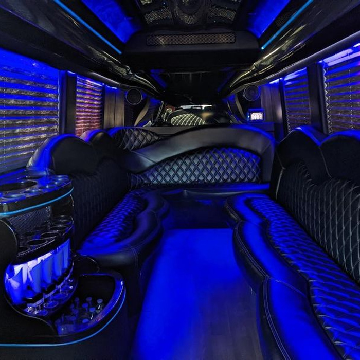 Travel Comfortably in Our Mercedes Sprinter Party Bus