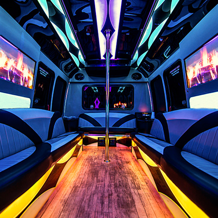 Travel Comfortably in Our Mercedes Sprinter Party Bus